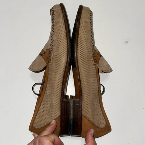 Moreschi Two Tone Retro Loafer Size 12 US - Picture 4 of 10